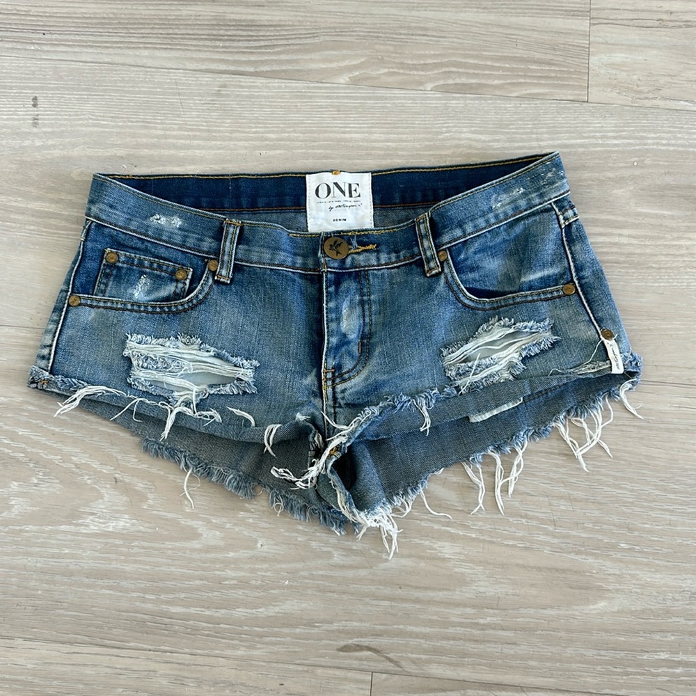 Jean shorts